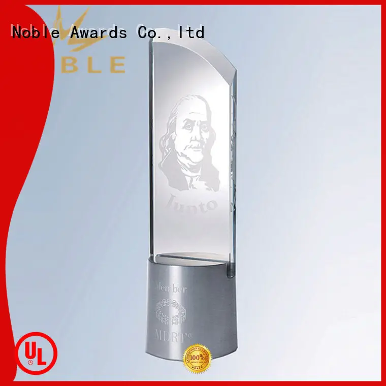 Noble Awards premium glass Crystal trophies supplier For Gift2 1