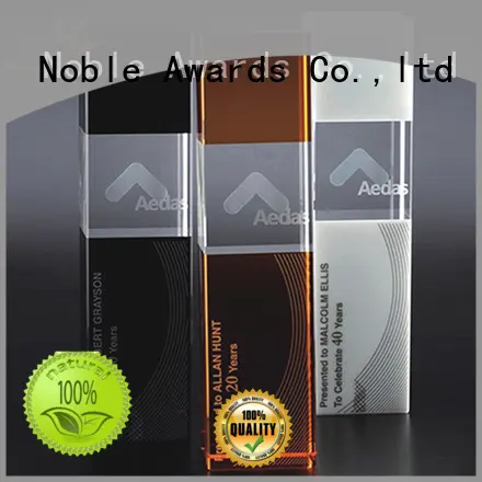 Noble Awards premium glass Blank Crystal Trophy free sample For Awards2 1