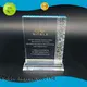 latest Acrylic trophies wood base with Gift Box For Gift 1