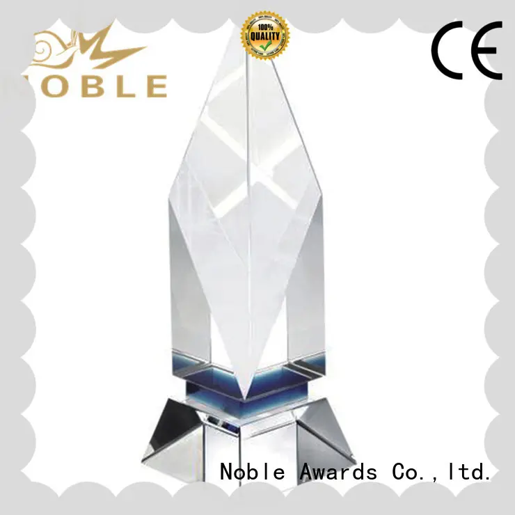 Noble Awards premium glass Blank Crystal Trophy bulk production For Sport games1 1