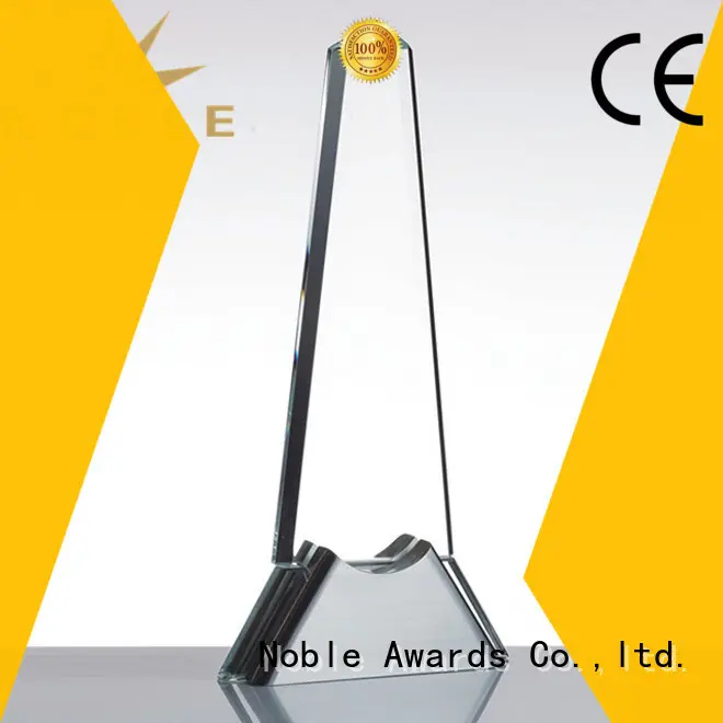 Noble Awards premium glass Blank Crystal Trophy OEM For Gift1 1