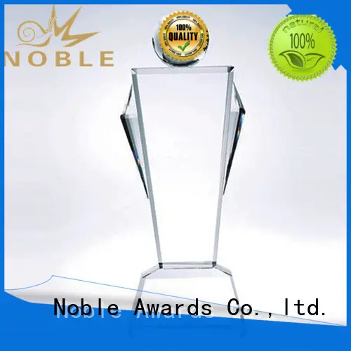Noble Awards premium glass Blank Crystal Trophy customization For Sport games2 1