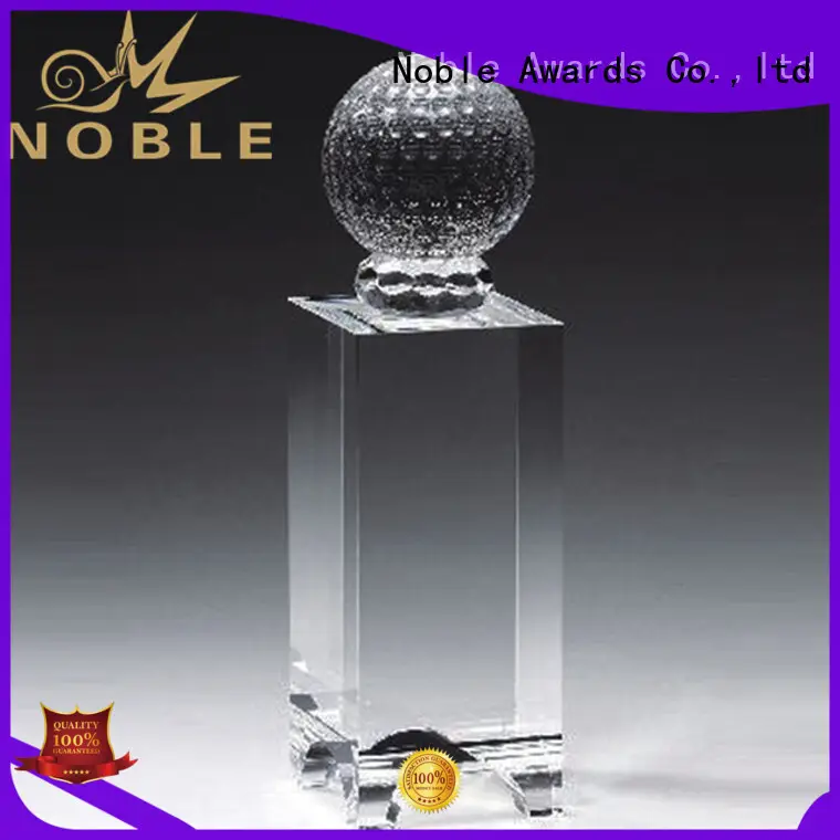 Noble Awards premium glass Crystal trophies free sample For Sport games1 1