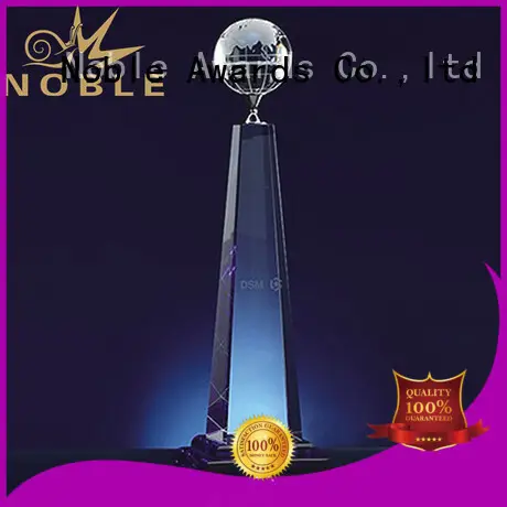 Noble Awards high-quality Crystal Trophy Award free sample For Sport games1 1