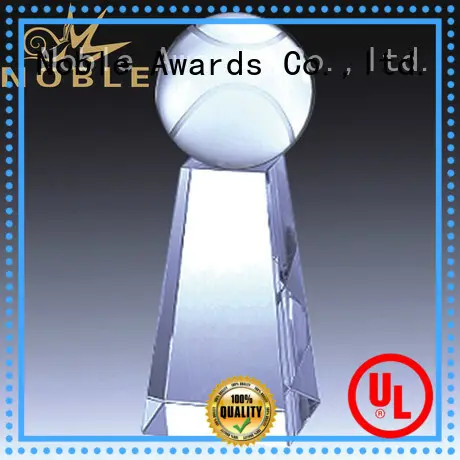 Noble Awards solid mesh Crystal trophies ODM For Sport games 1