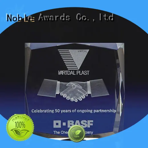 Noble Awards at discount Blank Crystal Trophy bulk production For Gift 1