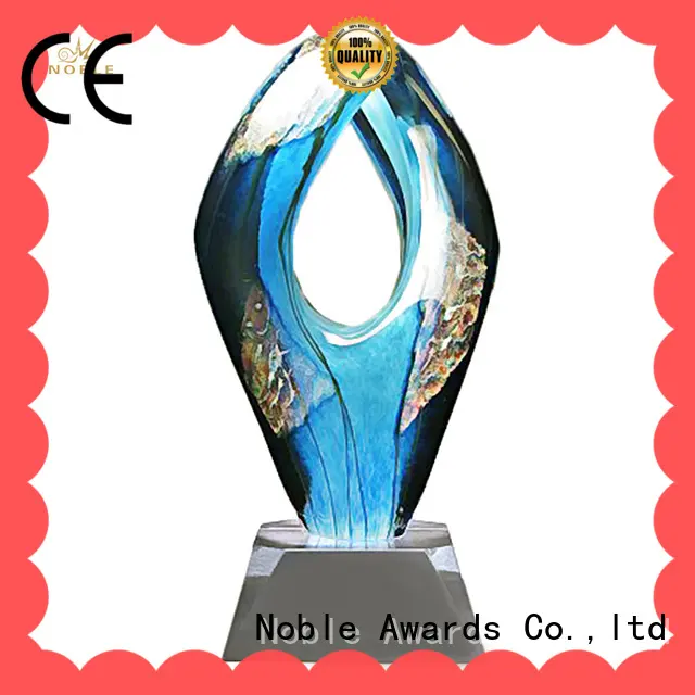 Noble Awards solid mesh Art Craft glass trophies get quote For Sport games 1