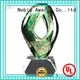 Noble Awards durable Art glass trophies customization For Sport games 1