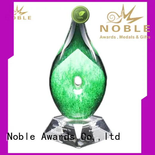 Noble Awards glass Art Craft glass trophies OEM For Gift 1