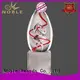 funky Art glass trophies glass supplier For Sport games 1