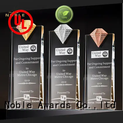 latest Crystal trophies premium glass free sample For Sport games 1