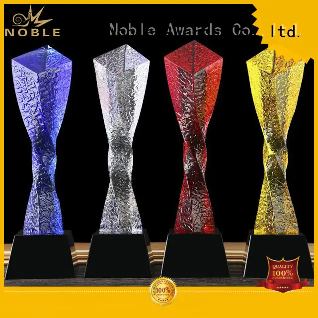 Breathable Blank Crystal Trophy premium glass ODM For Sport games 1