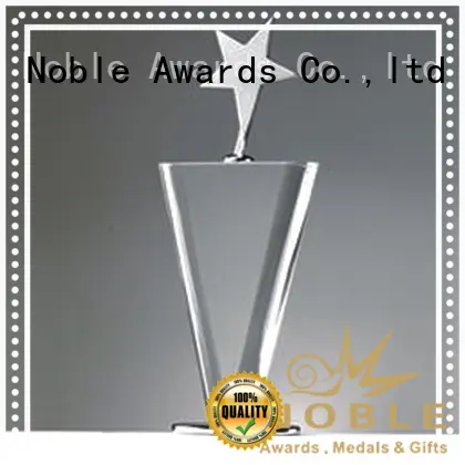 Noble Awards solid mesh Crystal Trophy Award ODM For Gift 1
