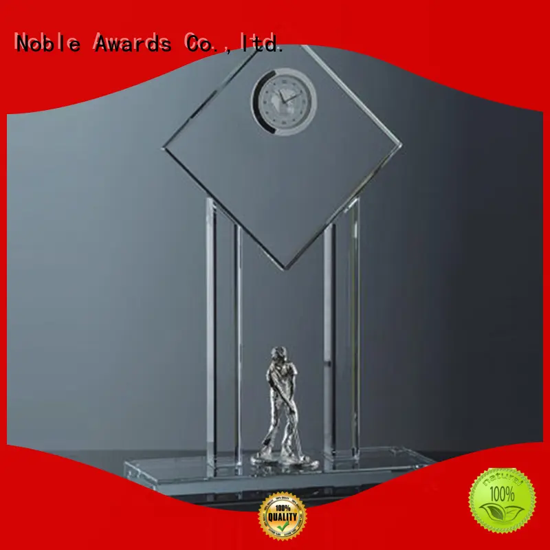 portable Crystal Trophy Award premium glass bulk production For Sport games 1