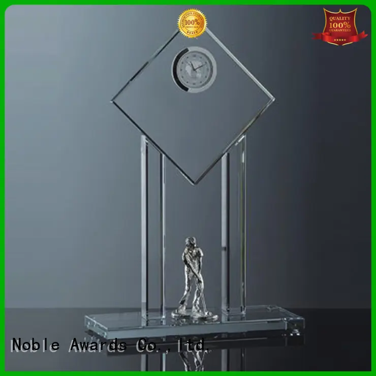 Noble Awards Customized personalized glass gifts with Gift Box For Gift 1