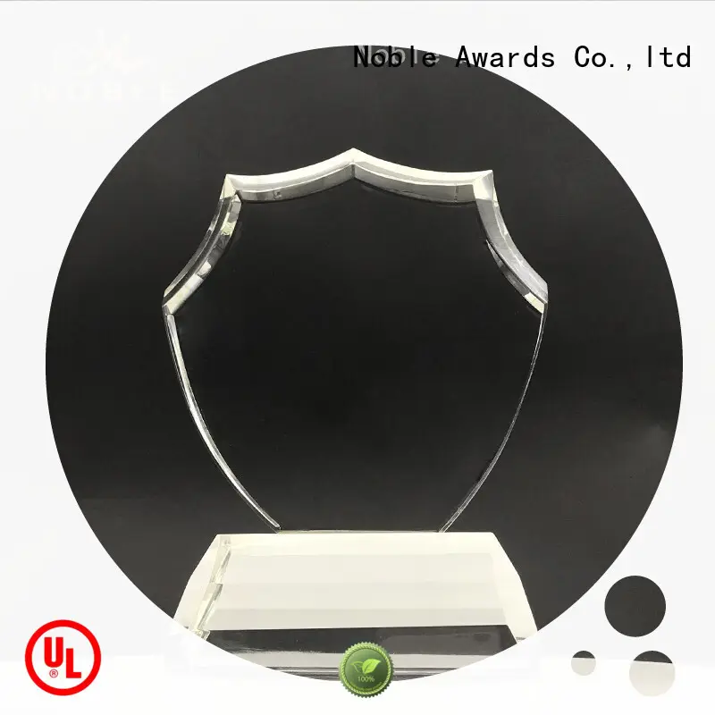 Noble Awards premium glass Crystal Trophy Award free sample For Gift 1