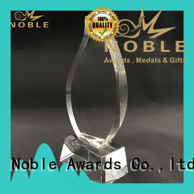 Noble Awards premium glass Crystal Trophy Award free sample For Awards1 1
