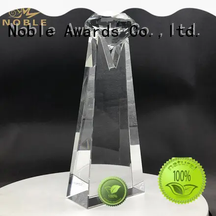 Noble Awards jade crystal Crystal trophies for wholesale For Awards 1