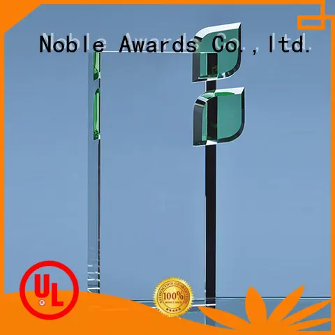Noble Awards crystal glass trophy OEM For Sport games 1