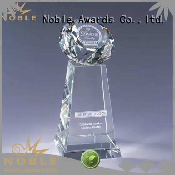 Noble Awards durable Blank Crystal Trophy bulk production For Sport games 1