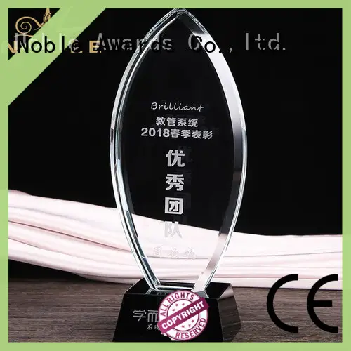 durable Crystal Trophy Award jade crystal OEM For Awards 1