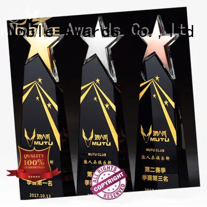 Noble Awards premium glass Crystal Trophy Award buy now For Sport games4 1