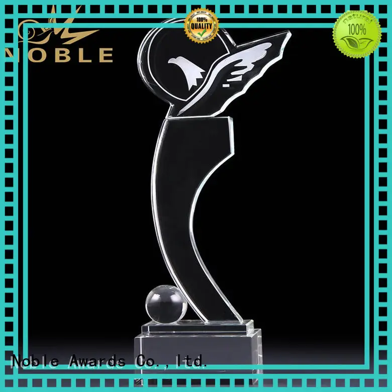 Noble Awards premium glass Blank Crystal Trophy supplier For Gift 1