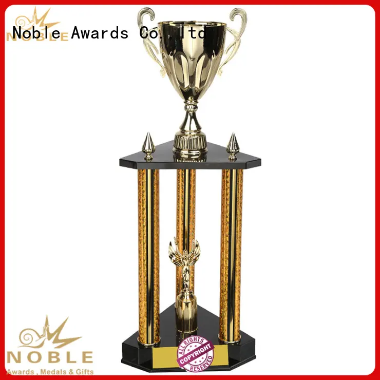 Noble Awards solid mesh Personalized Metal trophies with Gift Box For Awards 1