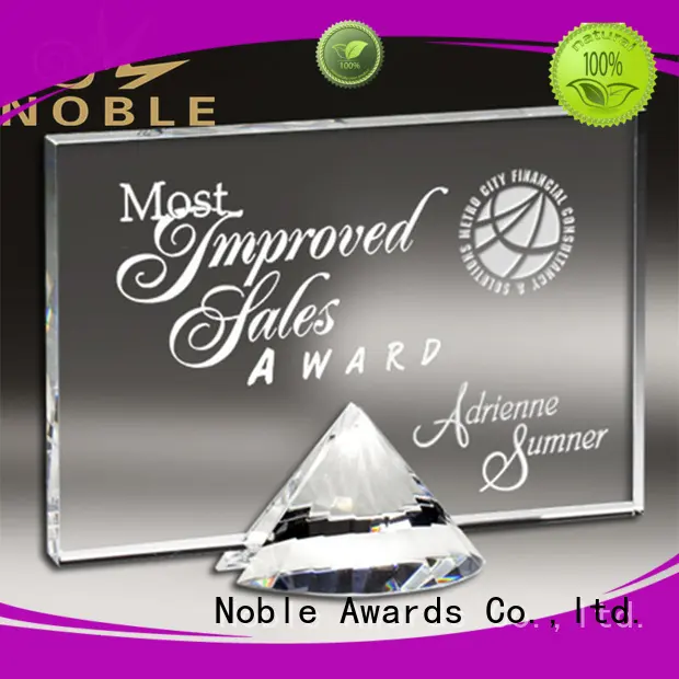 solid mesh Crystal Trophy Award premium glass for wholesale For Sport games 1