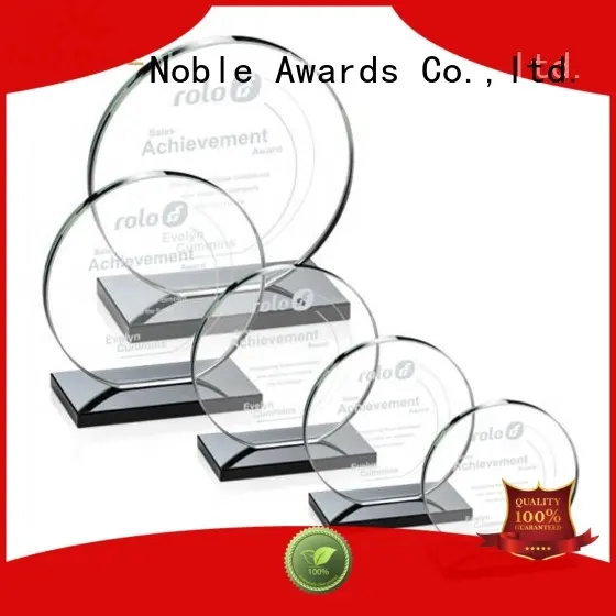 Noble Awards premium glass Crystal Trophy Award OEM For Sport games2 1