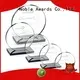 Noble Awards premium glass Crystal Trophy Award OEM For Sport games2 1