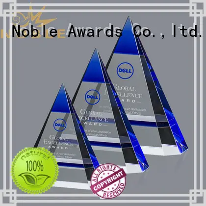 Noble Awards premium glass Blank Crystal Trophy OEM For Awards1 1