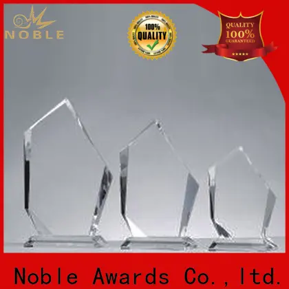 Noble Awards premium glass Blank Crystal Trophy ODM For Sport games 1