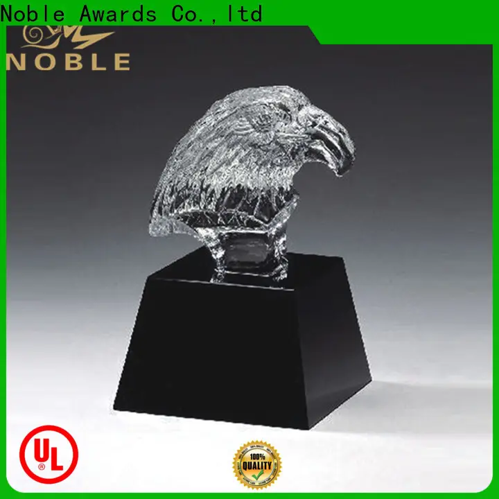 Noble Awards premium glass Crystal Trophy Award OEM For Sport games4 1