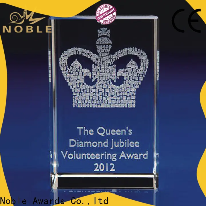 Noble Awards latest Blank Crystal Trophy free sample For Awards 1