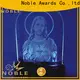 Noble Awards solid mesh Crystal Trophy Award free sample For Awards1 1