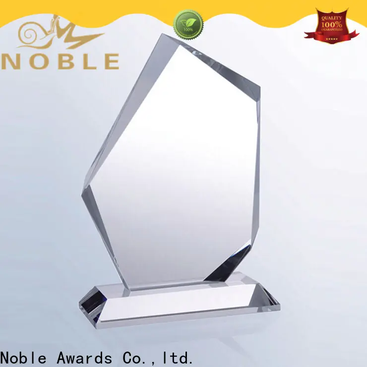 portable Blank Crystal Trophy jade crystal OEM For Sport games 1