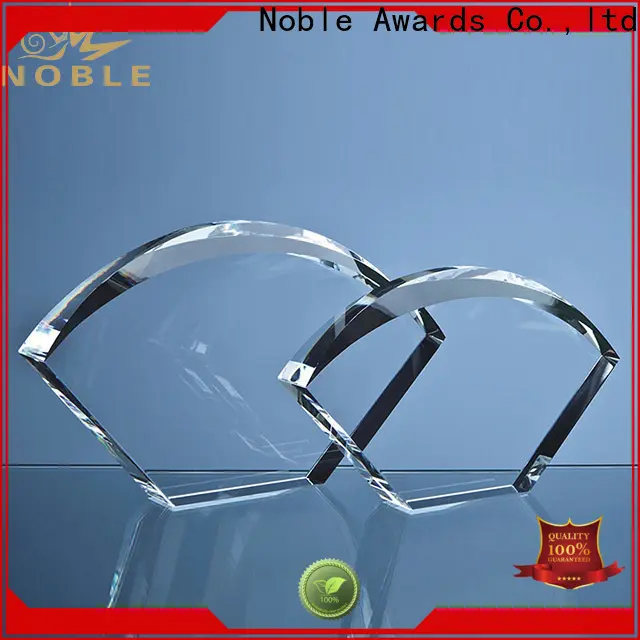Noble Awards premium glass Crystal trophies supplier For Sport games 1