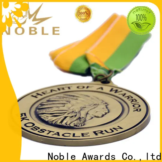Noble Awards Zinc Alloy star shaped medals OEM For Sport games 1
