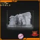 Breathable Blank Crystal Trophy jade crystal OEM For Sport games1 1