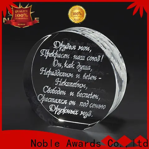 Noble Awards Breathable Crystal trophies ODM For Awards 1