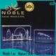 Noble Awards premium glass Crystal Trophy Award for wholesale For Sport games 1