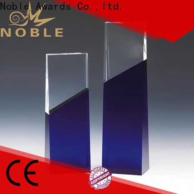 Noble Awards portable Crystal Trophy Award OEM For Sport games 1