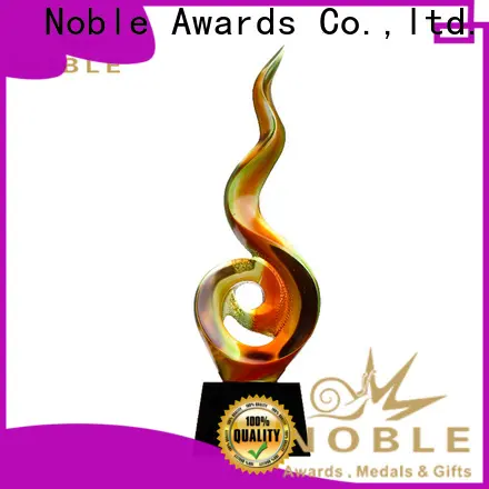 Noble Awards handcraft Liu Li trophies get quote For Awards 1