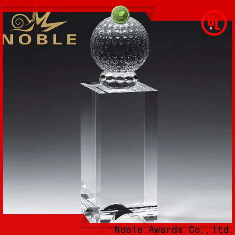 Noble Awards durable Blank Crystal Trophy for wholesale For Sport games 1