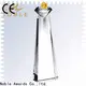 Noble Awards premium glass Crystal Trophy Award customization For Sport games1 1