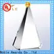 Noble Awards premium glass Blank Crystal Trophy OEM For Sport games2 1