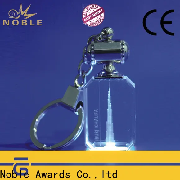 Noble Awards transparent personalized glass gifts with Gift Box For Awards 1