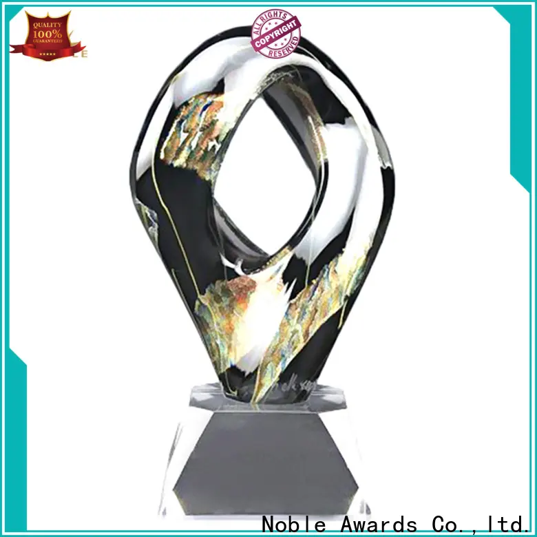 Noble Awards crystal Art Craft glass trophies supplier For Awards 1