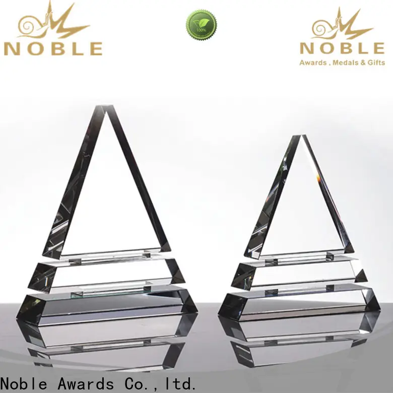 Noble Awards premium glass Crystal trophies ODM For Sport games 1